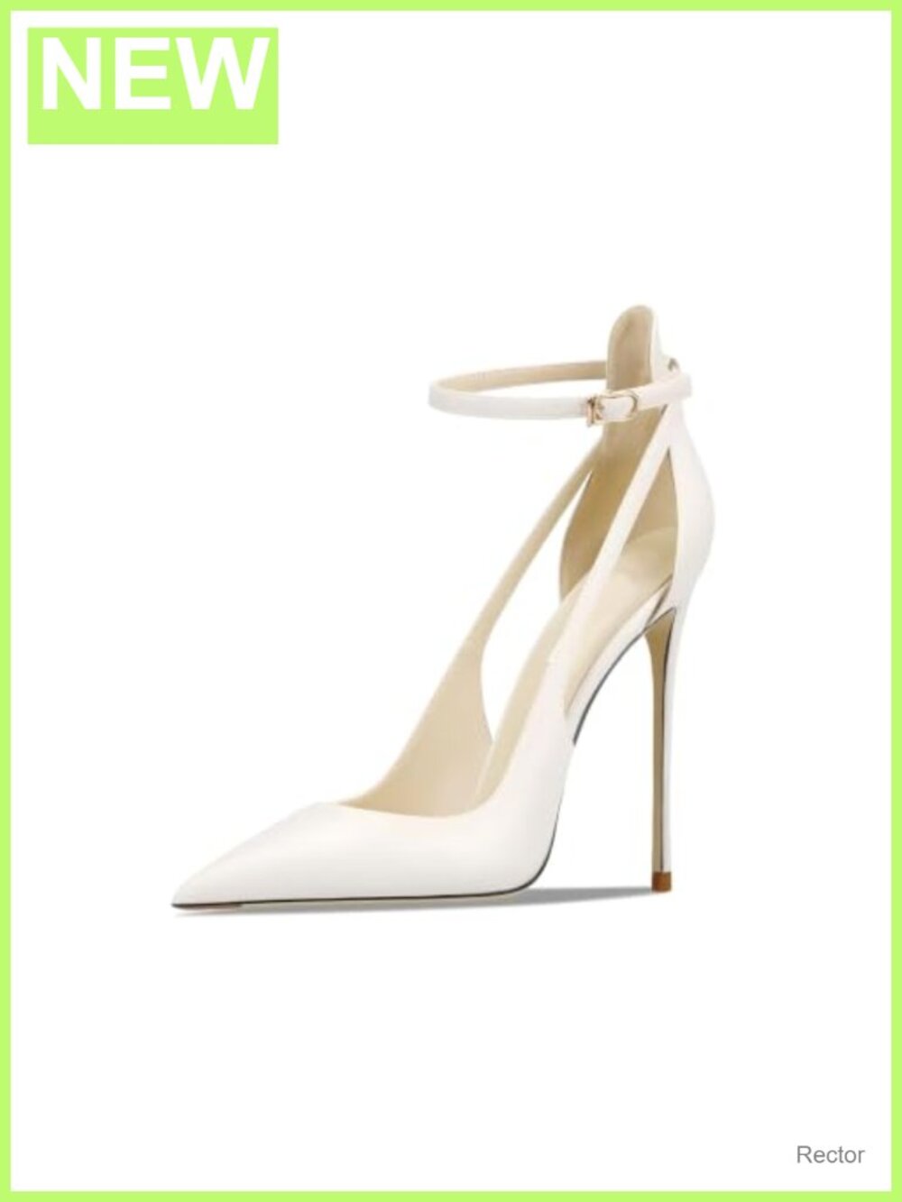 Women's Pointed-Toe Bag-Toe Strappy High-Heeled Shoes Sexy Stiletto Pumps